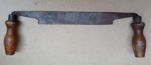 Antique draw knife....Pearson & Co....lethal edge....blade width 203 mm