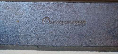 Antique draw knife....Pearson & Co....lethal edge....blade width 203 mm