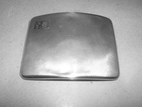 Cigarette Case....hallmarked Birmingham 1935, but engraved J-R 1961....128grams