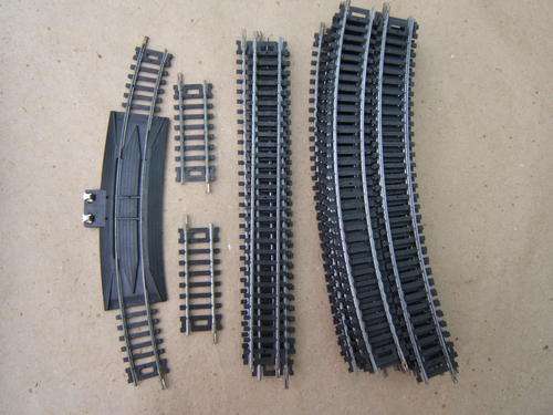 HO / OO  25 pcs tracks, all in photo