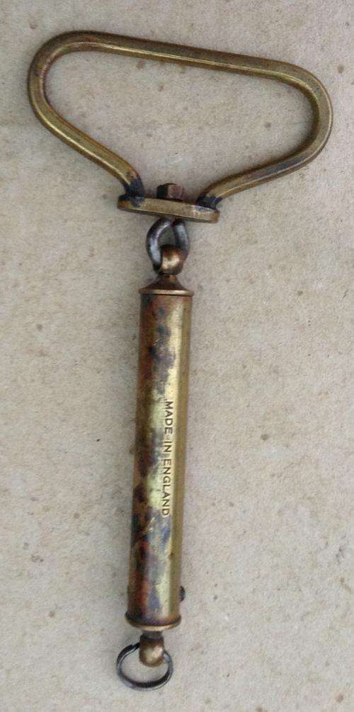 Brass Cylindrical Scale....weighs to 30 lbs