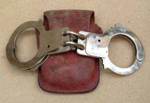 Handcuffs....no key......postage R/23.00