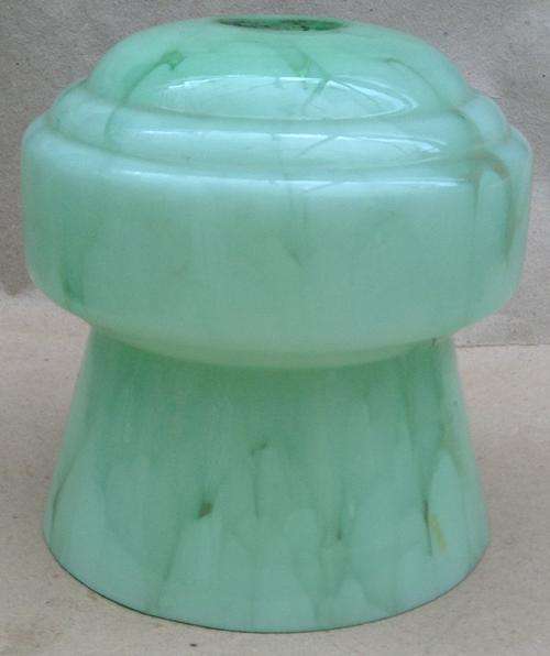 Glass Shade ...140 mm length....normal lamp holder fitting.....postage R45.00