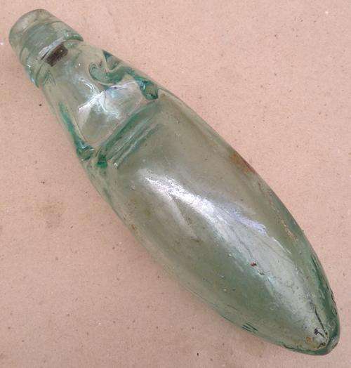 Wm. Barnard & Sons London......torpedo / egg end Codd Bottle.....bruise/chip at base.....R23.00