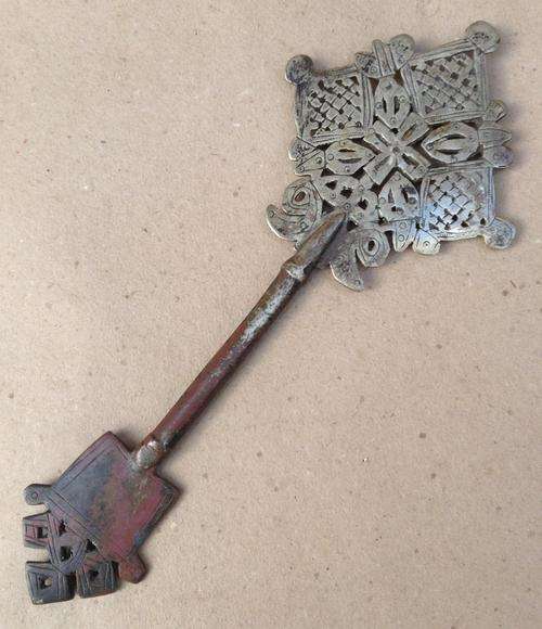 Coptic Cross....hand held.....260 mm length..