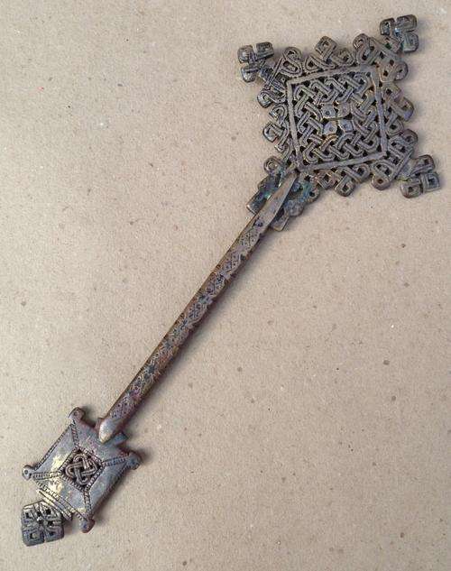 Coptic Cross....hand held....260 mm..
