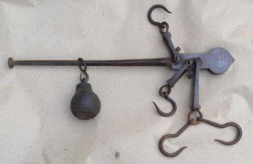 Antique Beam Scale...Day & Millward.... 1-16 lbs and 15-55lbs Beam.... Postage R60.00