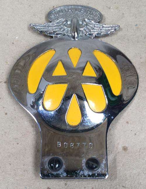 AA  Car Badge......very good condition