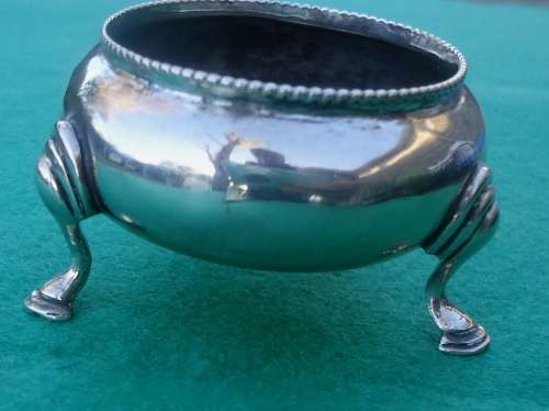 What a find! Silver open Salt dated 1770!