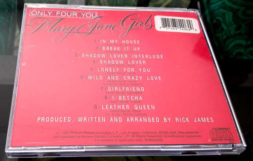 Mary Jane Girls - Only Four You Import CD (Rare)