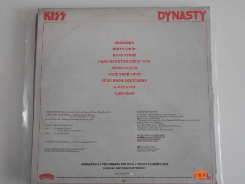 Kiss - Dynasty Vinyl LP