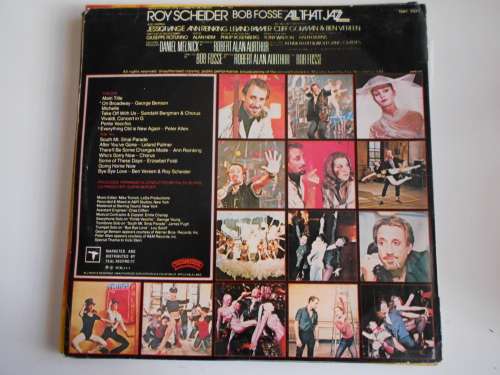 All That Jazz Soundtrack Vinyl LP