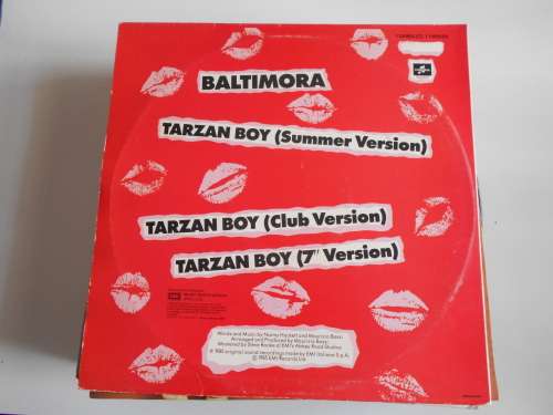 Baltimora - Tarzan Boy 12" Maxi Vinyl LP