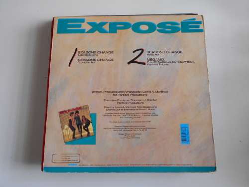 Expose - Seasons Change 12" Maxi Vinyl LP Import