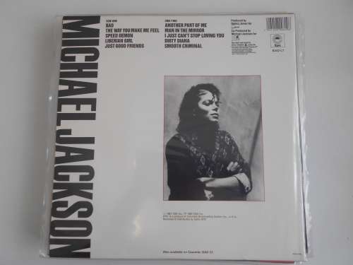 Michael Jackson - Bad Vinyl LP