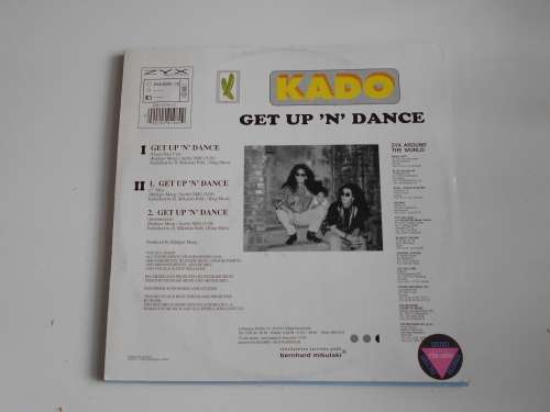 Kado - Get Up 'n' Dance 12" Maxi Vinyl LP