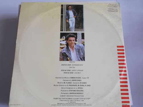 Silver Pozzoli - Step By Step 12" Maxi Vinyl LP