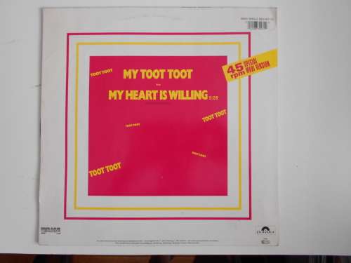 Jean Knight - My Toot Toot 12" Maxi Vinyl LP Import