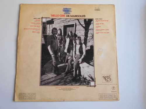 Dr. Marigold's - Hello Girl Vinyl LP Rare SA Pressing