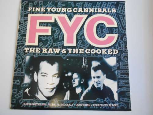 Fine Young Cannibals FYC - The Raw & the Cooked Vinyl LP