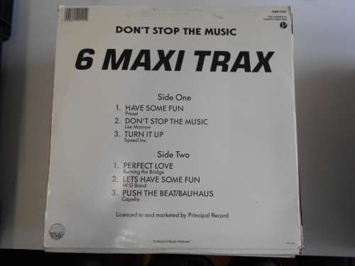 Don't Stop the Music Maxi Tracks - Various (Italo) Vinyl LP