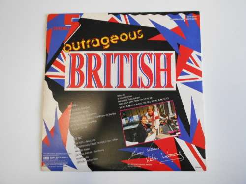 Radio 5 Outrageous British - Various Vinyl LP