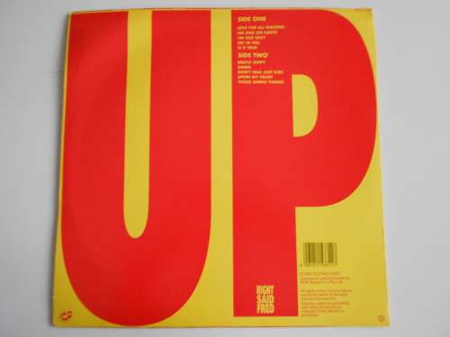 Right Said Fred - Up Vinyl LP