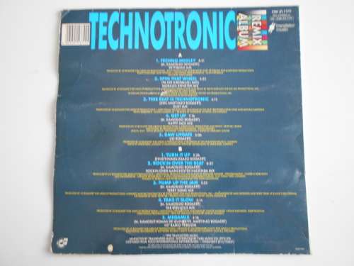Technotronic - Trip On This Vinyl LP