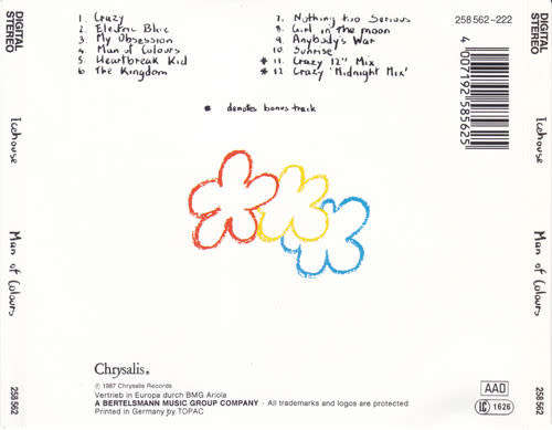 Icehouse - Man of Colours CD
