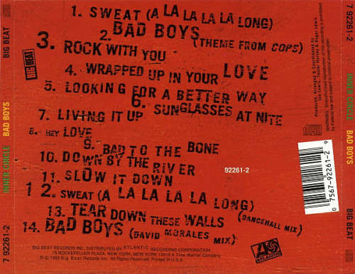 Inner Circle - Bad Boys CD