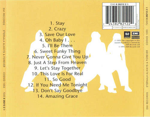 Eternal  Always & Forever CD