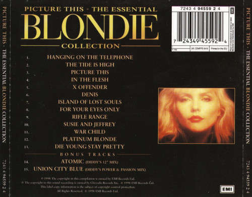 Blondie - Picture This - Essential Blondie Collection CD