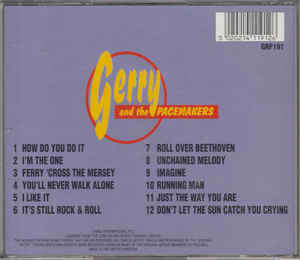 Gerry & the Pacemakers  Greatest Hits CD