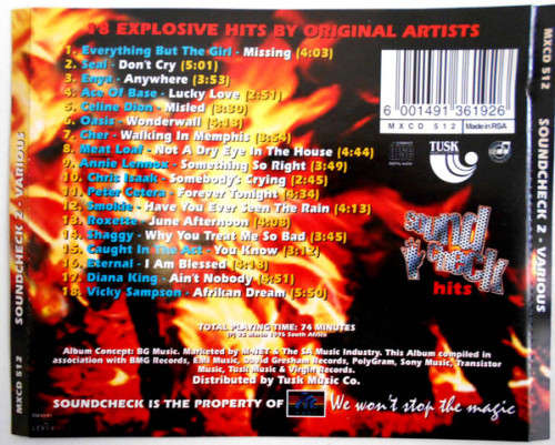 Soundcheck Volume 2 - Various CD