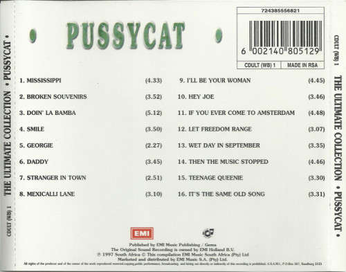 Pussycat - Ultimate Collection CD