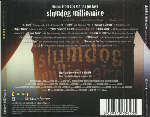 Slumdog Millionaire - Soundtrack CD