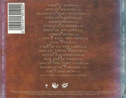 Eagles - Very Best of CD