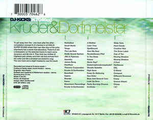Kruder & Dorfmeister - DJ-Kicks CD Import