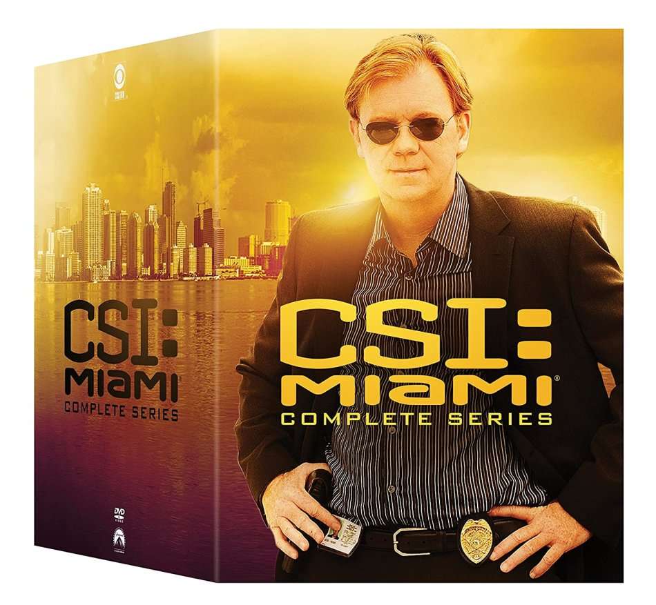CSI Miami - Series 1 - 10 (10x Individual DVD Boxes, No Slipcover Box)