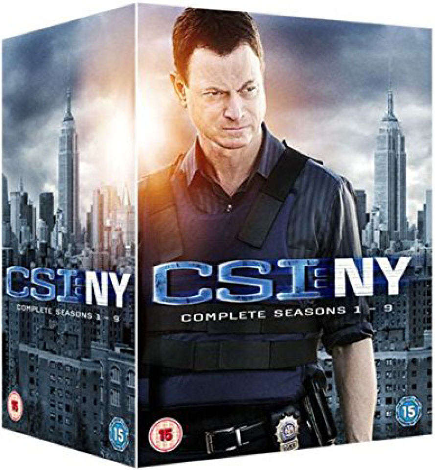 CSI New York - Series 1 - 9 DVD (Individual Boxes No Box Slipcover)