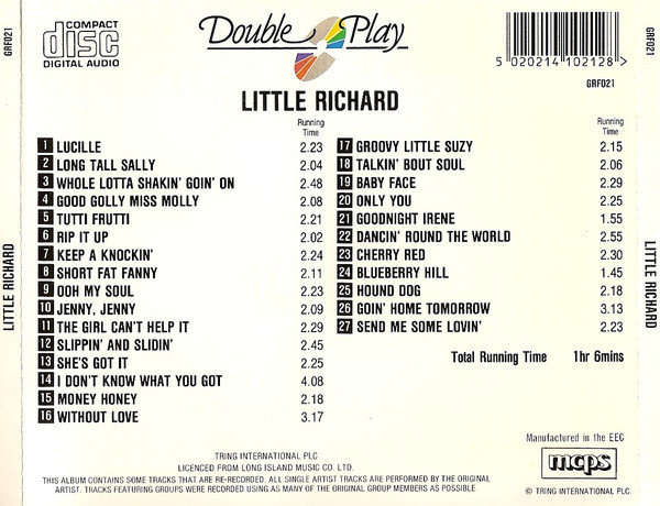 Little Richard - 27 Track Collection CD Import