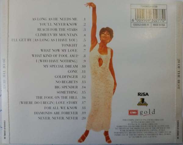 Shirley Bassey - 20 of the Best CD