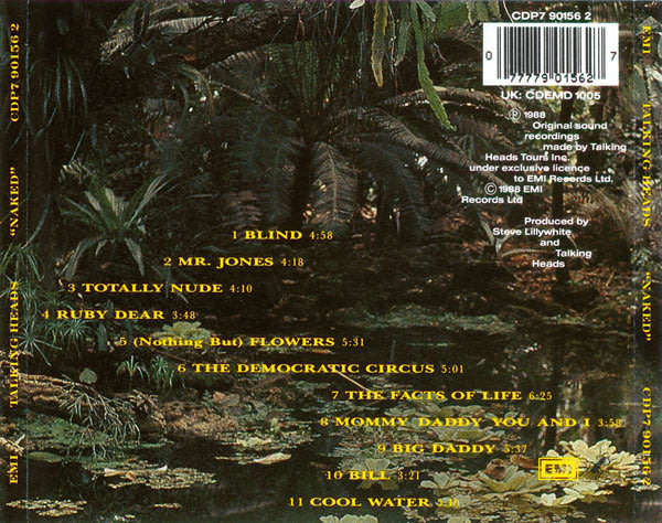 Talking Heads - Naked CD Import