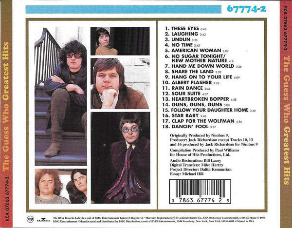 The Guess Who - Greatest Hits CD Import