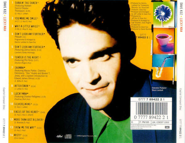 Dave Koz - Lucky Man CD
