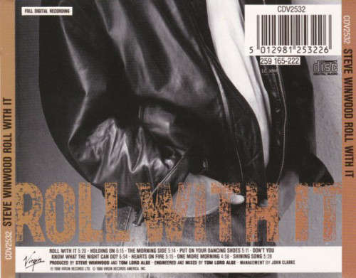 Steve Winwood - Roll With It CD Import