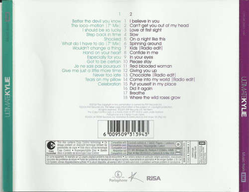 Kylie Minogue - Ultimate Kylie Double CD