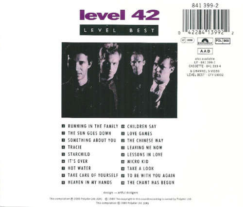 Level 42 - Level Best CD Import