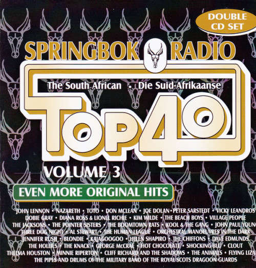 Various - Springbok Radio Top 40 Best of Volume 3 Double CD Rare