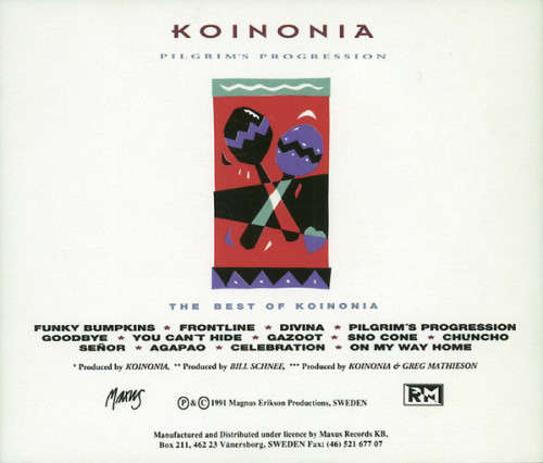 Koinonia - Pilgrim`s Progression - Best of CD